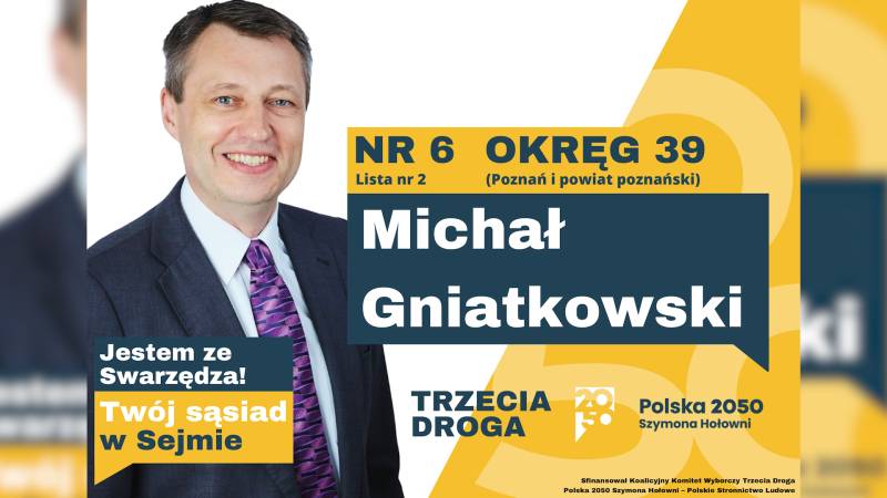 ROZMOWA Z KANDYDATEM NA POSŁA RP MICHAŁEM GNIATKOWSKIM