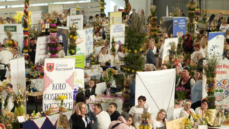 konkurs z jajem na potrawę i palmę wielkanocną