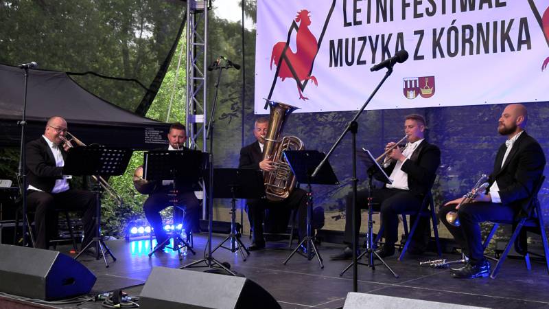 MUZYKA Z KÓRNIKA - CASTLE BRASS QUINTET