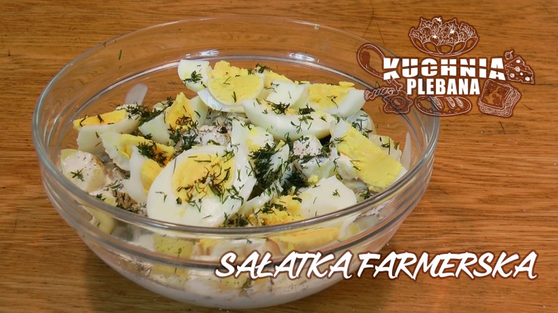 Kuchnia Plebana - Sałatka Farmerska