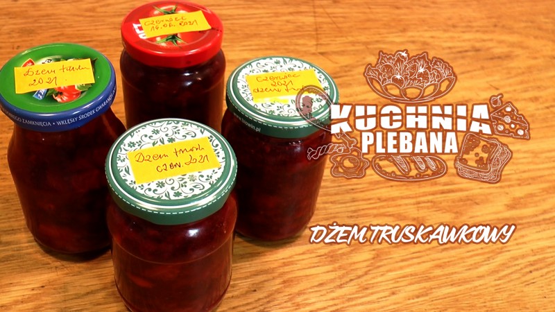 Kuchnia Plebana - Dżem Truskawkowy
