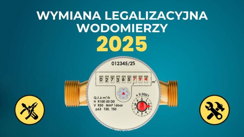 WYMIANA WODOMIERZY - spis nieruchomości