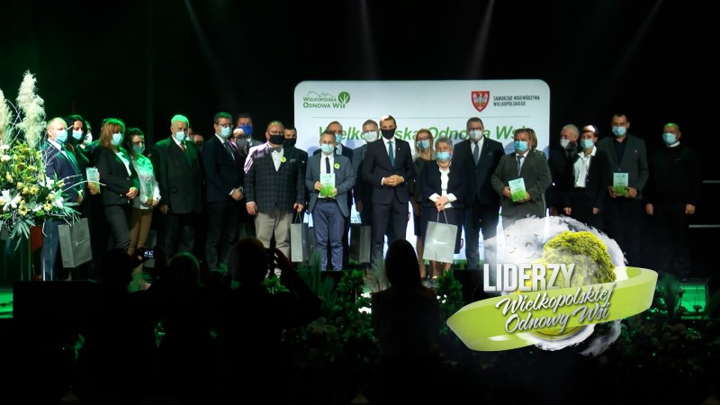 Liderzy Wielkopolskiej Odnowy Wsi - Gala w Łęce Opatowskiej