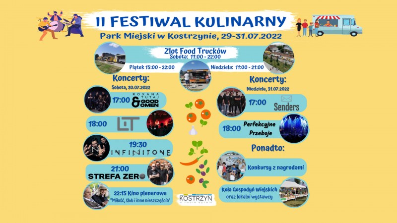Zapraszamy na II Festiwal Kulinarny