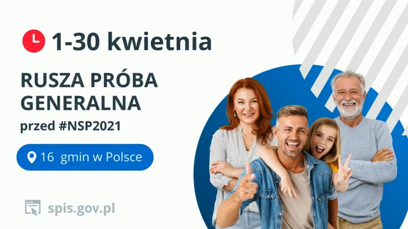 Trwa spis próbny do Narodowego Spisu Powszechnego Ludności i Mieszkań 2021