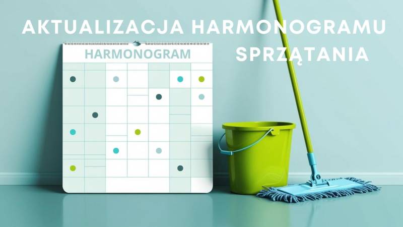 HARMONOGRAM  SPRZĄTANIA KLATEK SCHODOWYCH